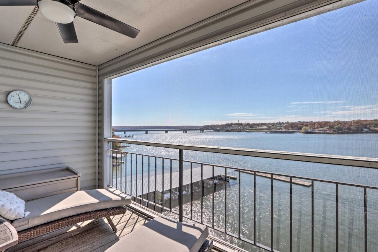 Sunny Osage Beach With Balcony And Lakefront View מראה חיצוני תמונה